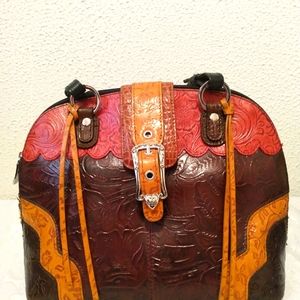 M C Western Style Shoulder Bag